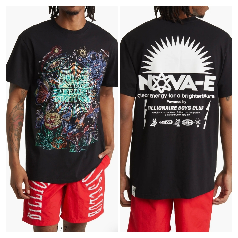 Billionaire Boys Club Lit Up Tee Size S